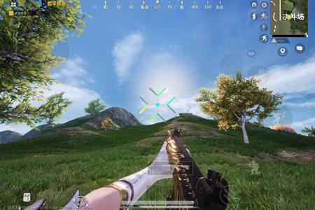 2025年和平精英辅助技术的发展趋势的配图，内容相关：2025年的和平精英辅助技术更加智能化，例如AI自瞄能根据敌人移动轨迹自动调整准星，而动态透视可过滤...